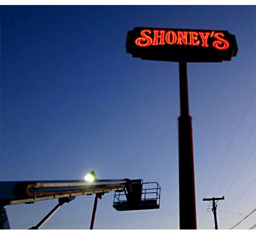 Service: SHONEY'S - Sign Companies in Nashville, TN